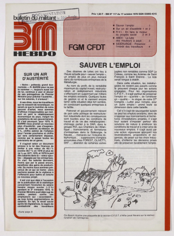 n°117, 17 octobre 1978