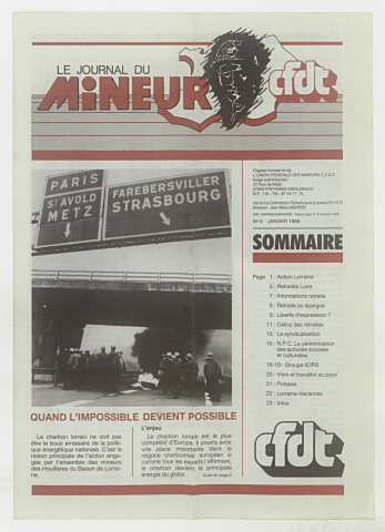 n°4, janvier 1988