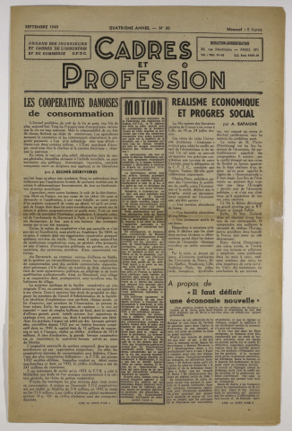 n°30 de septembre 1949