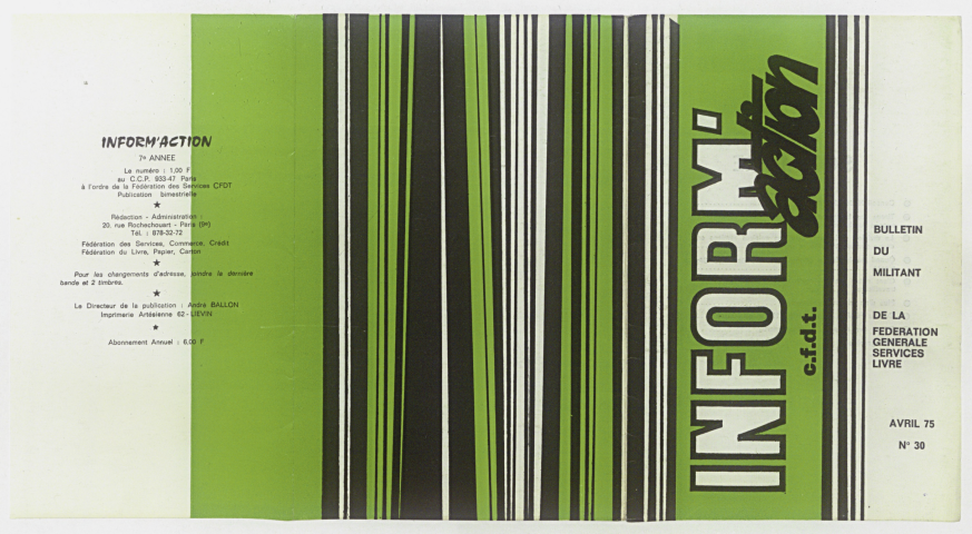 n°30 d'avril 1975