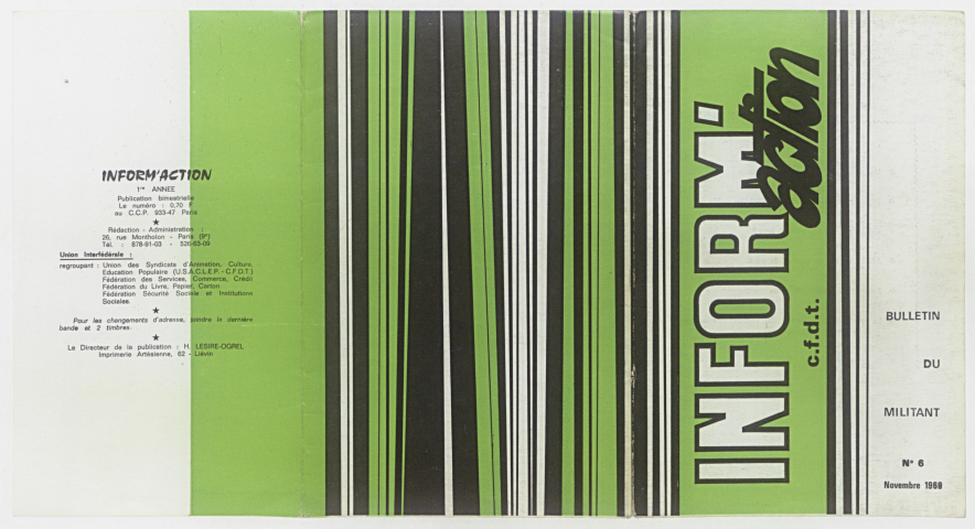 n°6 de novembre 1970