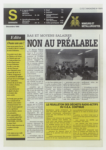 n°156/6, décembre 1990