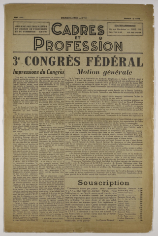 n°16 de mai 1948