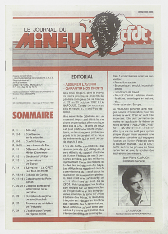 n°2, juillet 1992