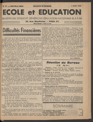 n°53, 3 juin 1949