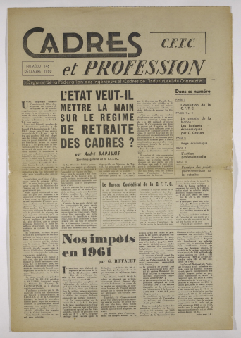 n°146 de décembre 1960