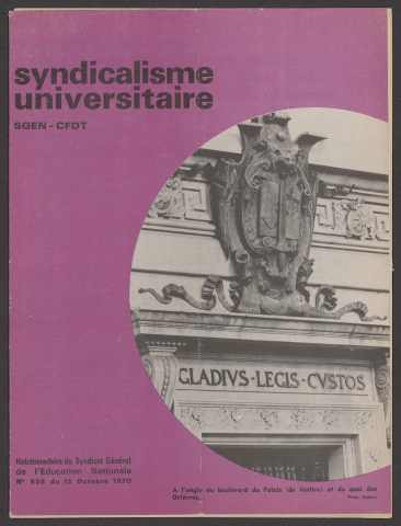 n°538, 12 novembre 1970