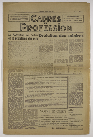 n°15 de avril 1948