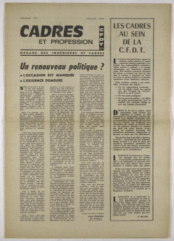 n°197 de juillet 1965