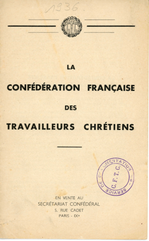 17ème congrès confédéral, 31 mai-1er juin 1936, Paris