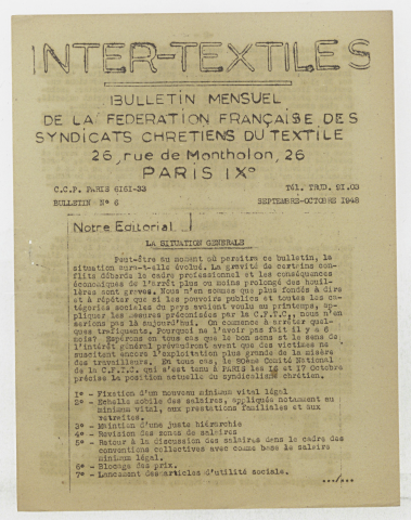 n°6, septembre 1948