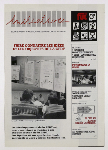 Initiatives n°29 de mai 1992