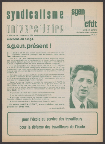 n°637bis, 5 novembre 1974