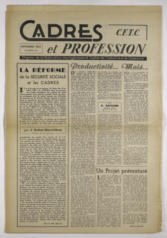 n°64 de novembre 1952