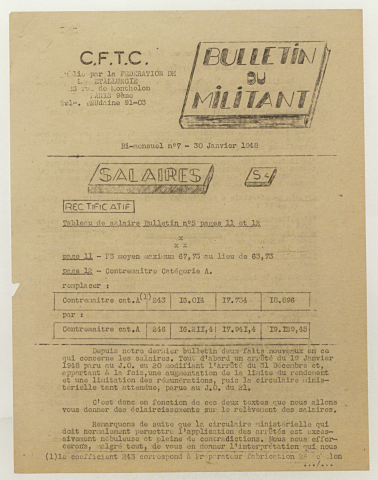 n°7, 30 janvier 1948