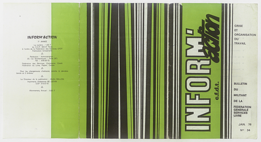 n°34 de janvier 1976