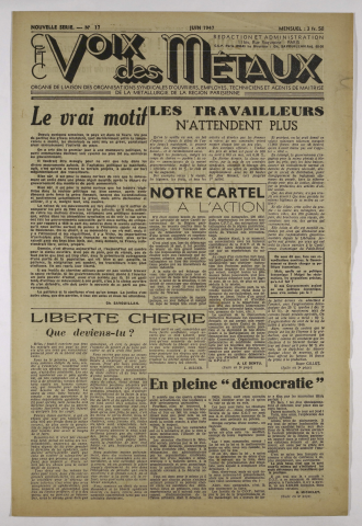n°17, juin 1947