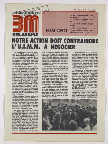 n°20, 18 juin 1976