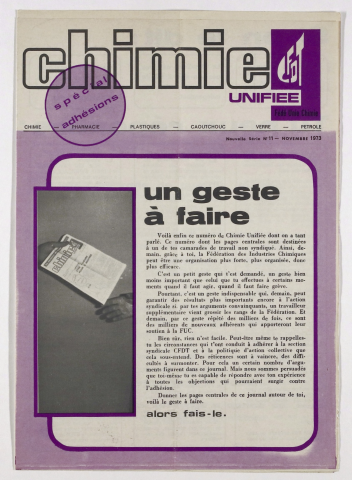 n°11, novembre 1973