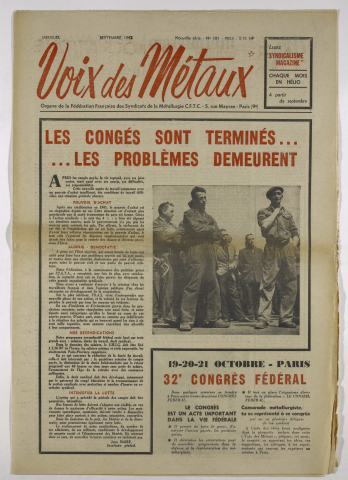 n°101, septembre 1962