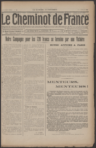 n°48, 15 janvier 1922