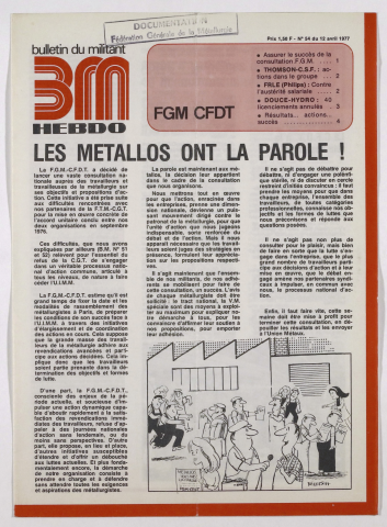 n°54, 12 avril 1977