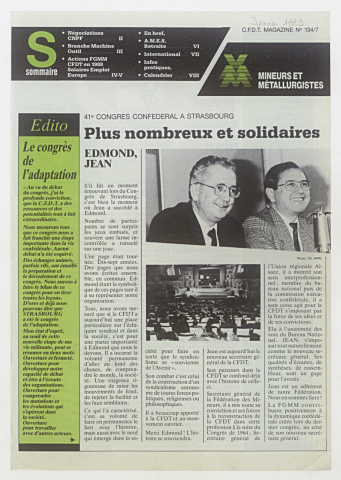 n°134/7, janvier 1989