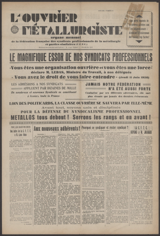 n°11, juin 1936