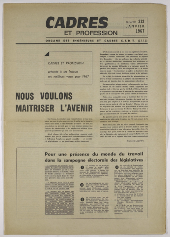 n°212 de janvier 1967