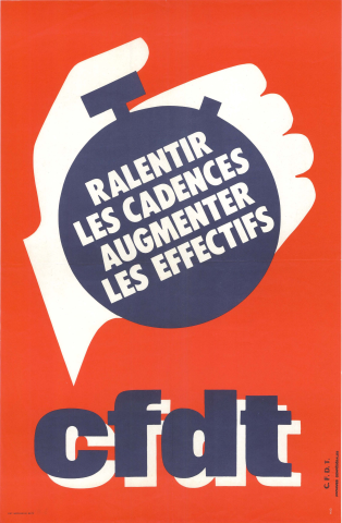 Ralentir les cadences, augmenter les effectifs.