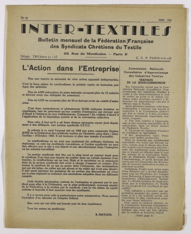 n°32, juin 1951