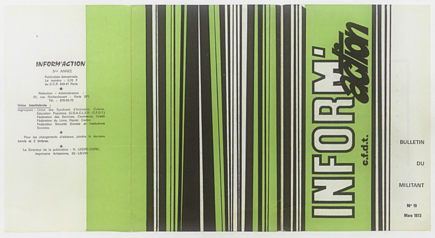 n°19 de mars 1973