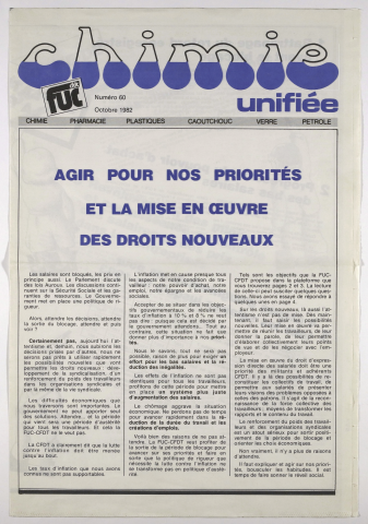 n°60, octobre 1982
