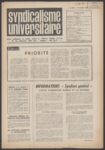 n°318, 8 janvier 1964
