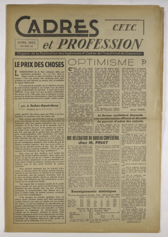 n°58 de avril 1952