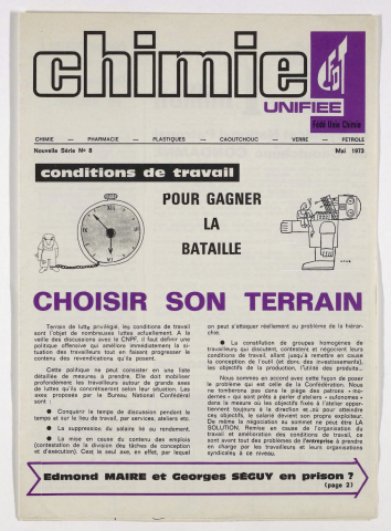 Chimie unifiée n°8 de mai 1973